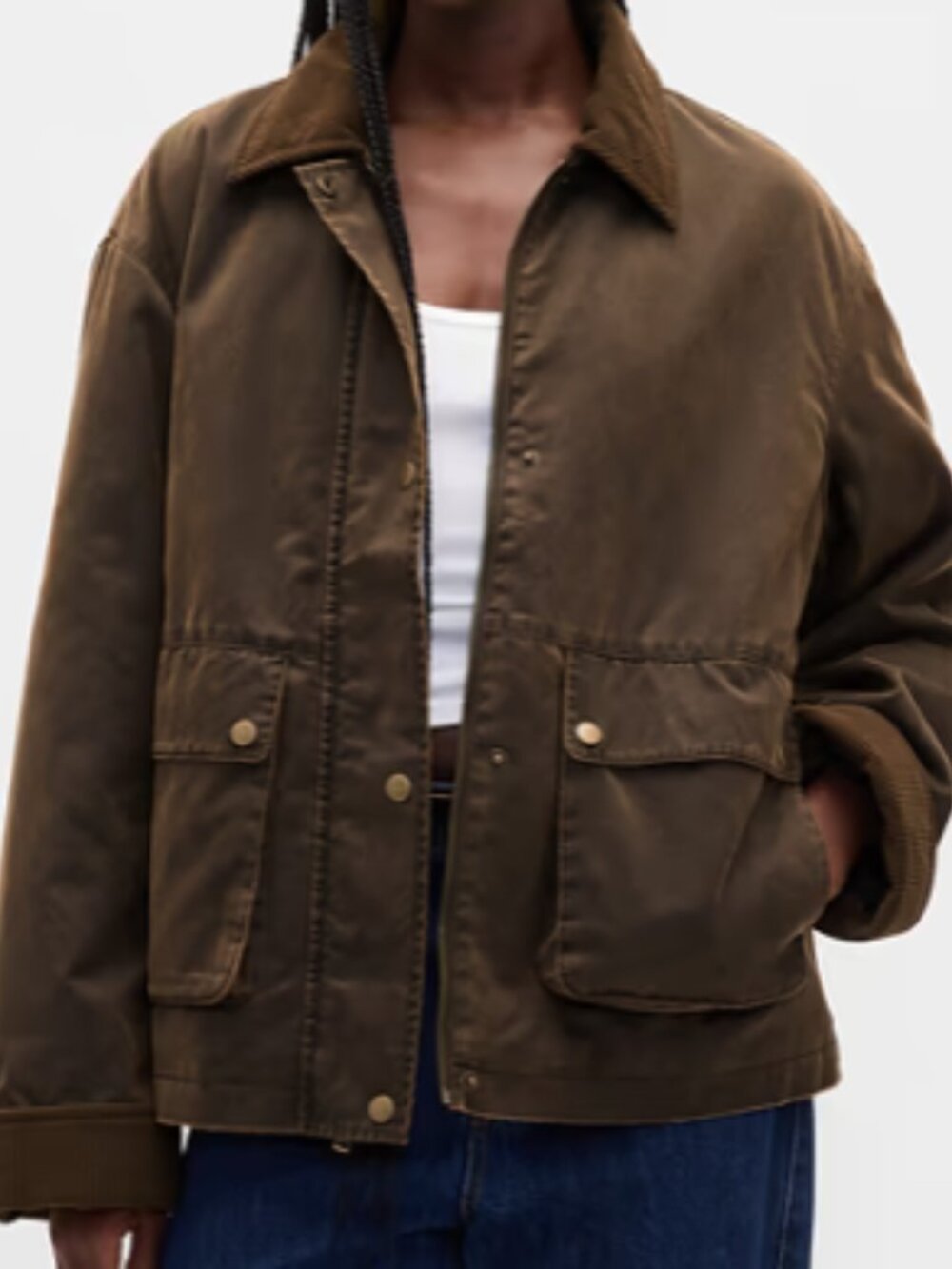 Gap Waxed Canvas Barn Jacket XS